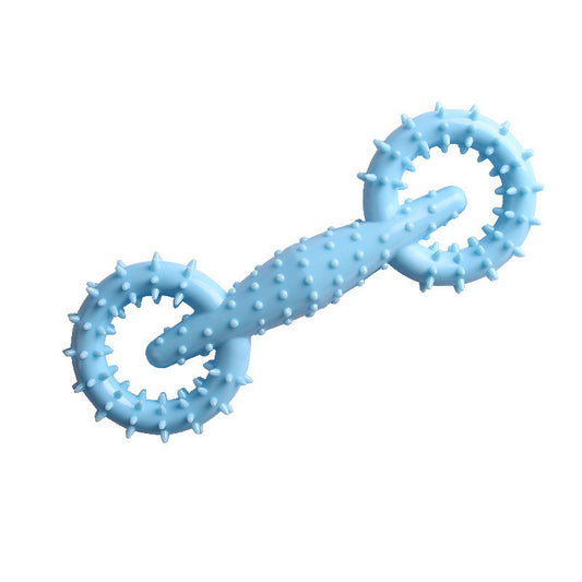 Dog Chew Toy Pet Toy Ring TPR Safe Chew Toy For Dog Puppy Teething Stick Dog Chew Board