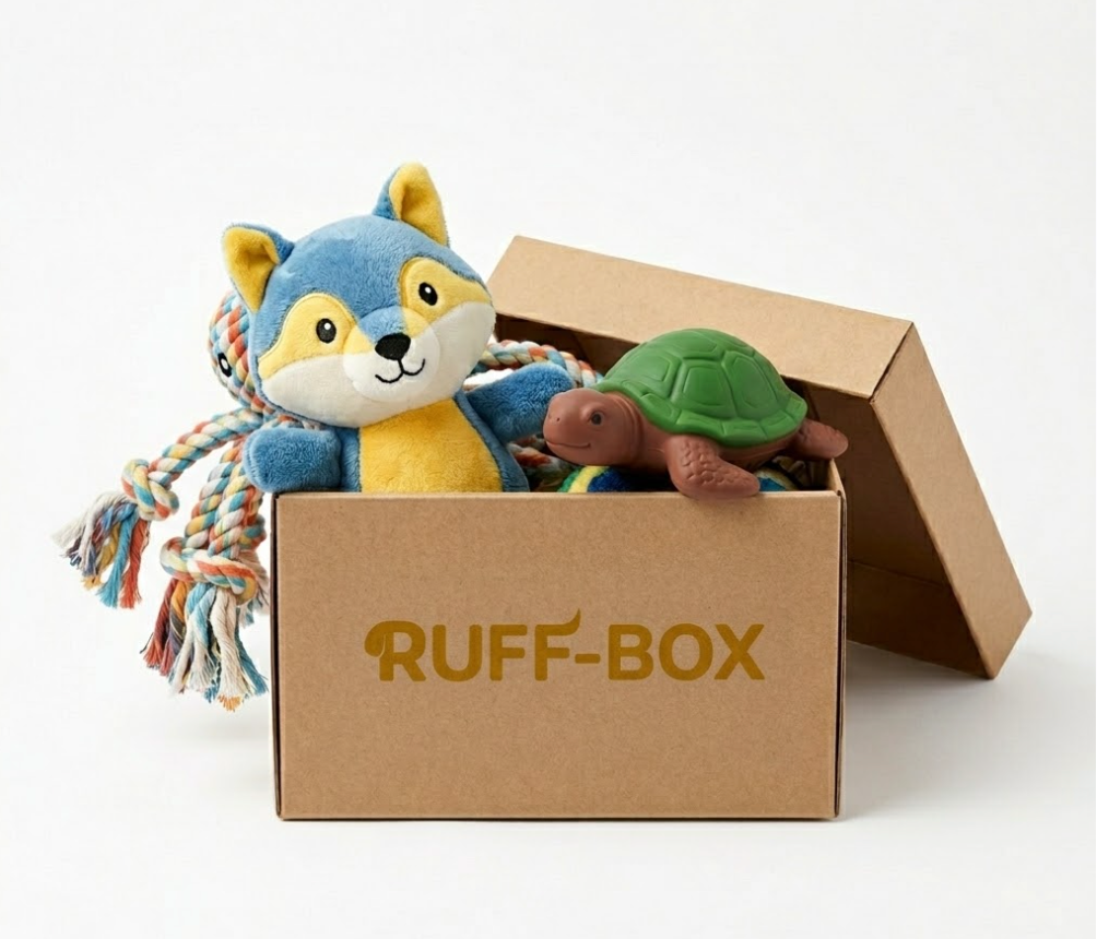 Ruff Box™ – The Ultimate Monthly Dog Toy & Treat Box 1