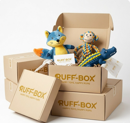 Ruff Box™ – The Ultimate Monthly Dog Toy & Treat Box 1