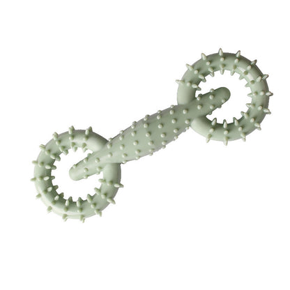 Dog Chew Toy Pet Toy Ring TPR Safe Chew Toy For Dog Puppy Teething Stick Dog Chew Board