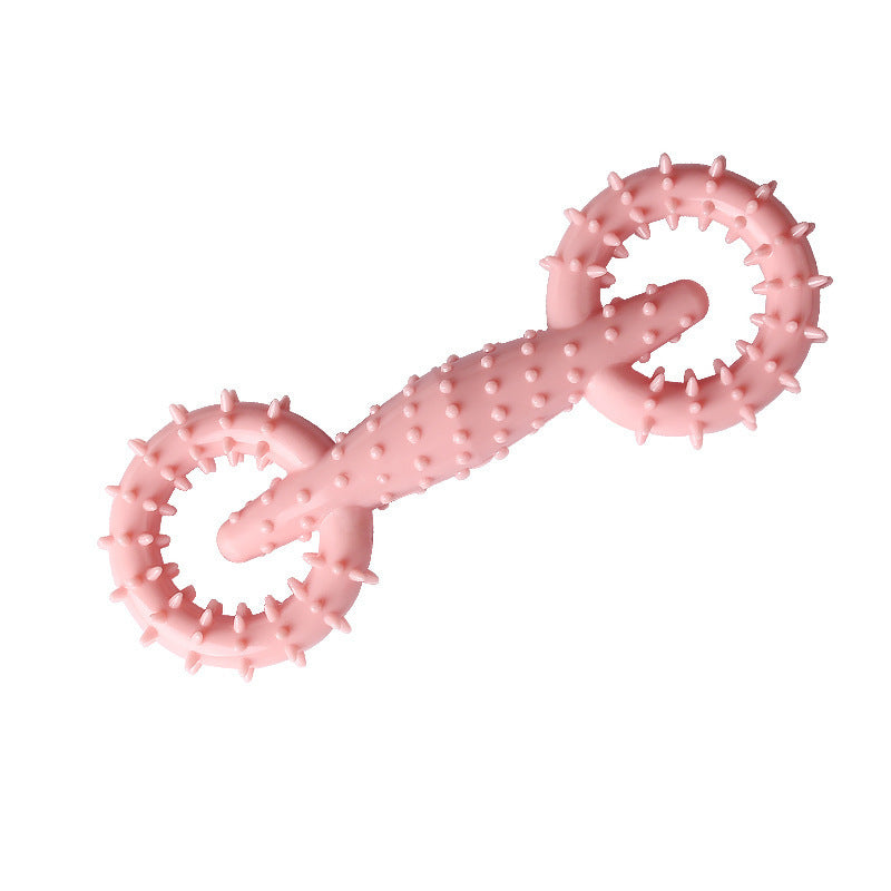 Dog Chew Toy Pet Toy Ring TPR Safe Chew Toy For Dog Puppy Teething Stick Dog Chew Board
